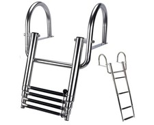 4 Stufen Badeleiter Teleskop