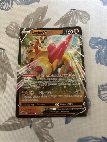 Pokemon karte legios - karte,