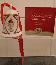 Limitierte Weihnachtsglocke 2021,Hutschenreuther,Porzellan, zum Aufhängen OVP