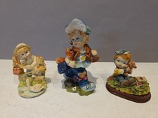 3 Porzellanfiguren Keramikfiguren NEU Vintage Dekoration Figuren Dekofiguren