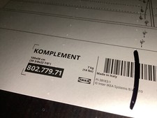 Ikea komplement shelf - ikea,