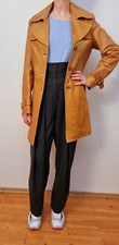ARMA Collection Ledermantel Mantel Jacke Leather Coat Leder Gr. 38 Braun