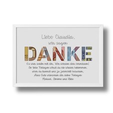 Geschenk Kollegin Abschied