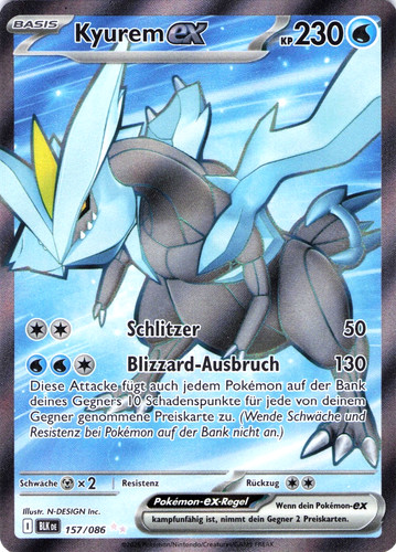 Pokemon kyurem schwarze - pokemon, ex