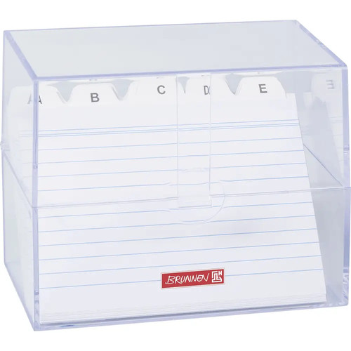 Karteibox mit karteikarten - karteibox, a6
