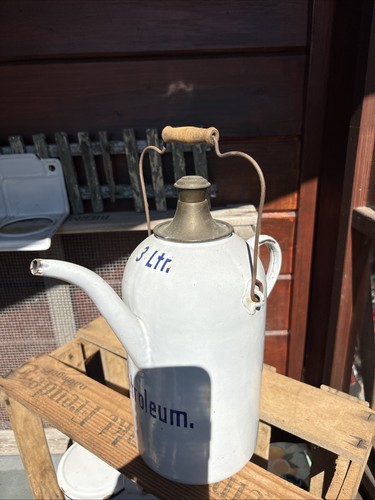 Antike petroleumkanne liter - petroleumkanne,