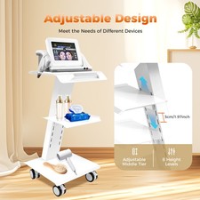 Dental Trolley Medizin Wagen Zahnärztliche Ausrüstung Cart Three Layers Mobile