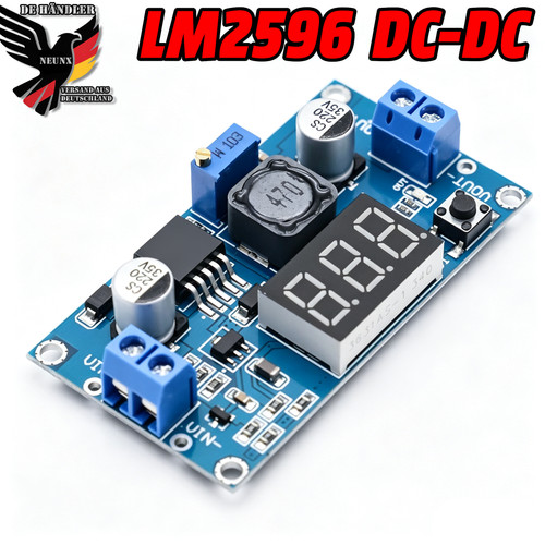 Lm2596s led anzeige dc - led, dc-dc