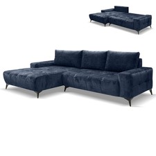 Ecksofa - deepblue -