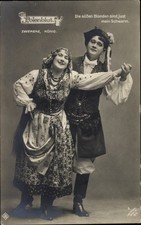 Ak Schauspielerin Mizzi