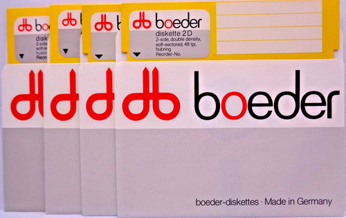 Disketten dd boeder - 5,25",