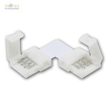 5 x L-Verbinder / Eckverbinder für RGB SMD LED Stripe Streifen Direktverbinder