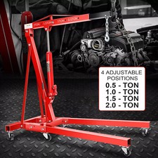 2000 KG Werkstattkran Motorheber Werkstatt Klappbar Hebekran 2T Kran Motor