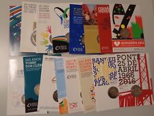 PORTUGAL 2007 / 2024 - 2 Euro in Coincard, BU - JAHRGANG NACH WAHL