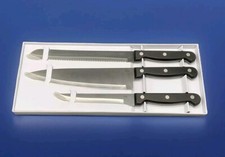 AMC Messerser 3 Teilig Brotmesser Universalmesser Messer Hochwertig Edelstahl