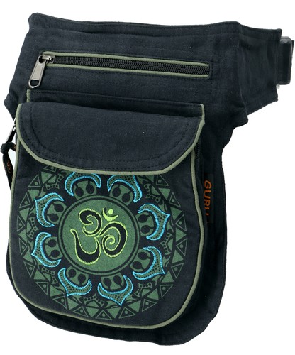 Stoff sidebag gürteltasche - stoff,