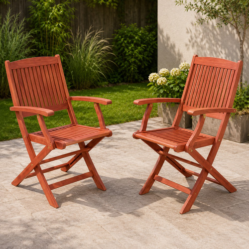 Gartensessel hochlehner 2er - gartensessel,