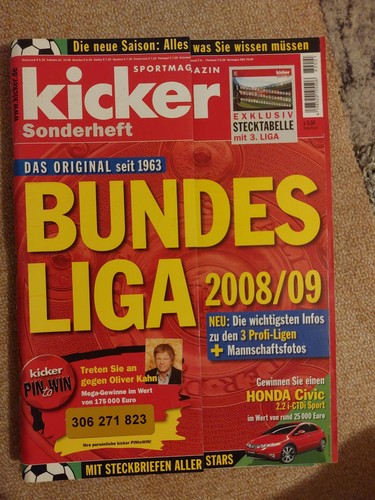 Kicker sonderheft bundesliga - sonderheft,