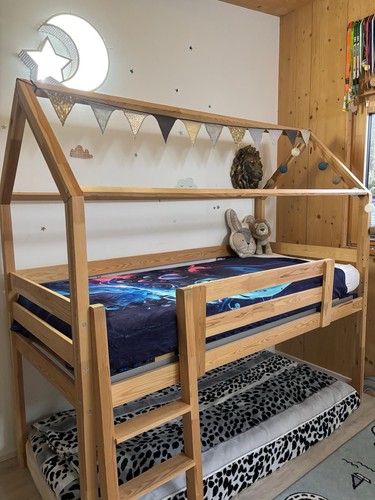 Kinderbett hochbett mit - kinderbett, /