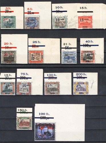 Saar postfrisch - saar, 70-83
