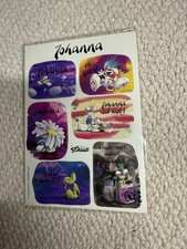 Diddl  2 Stickerbögen In OVP „Johanna“ aus den 90-er Jahren Rarität Depesche