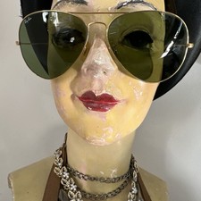 Vintage B&L Ray-Ban USA Sonnenbrille Gold Plated Aviator