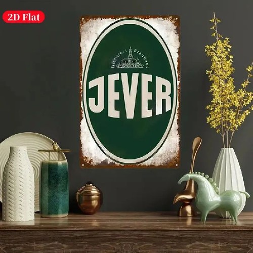Blechschild jever bier - blechschild,
