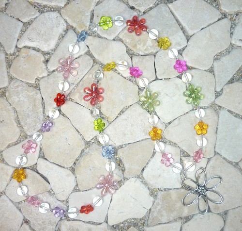Lange kette flower - kette,