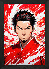 Anime Samurai Portrait