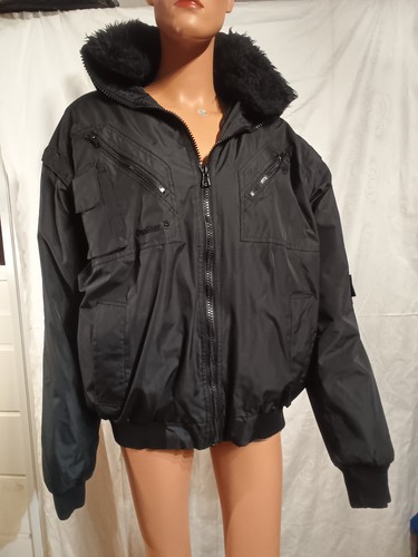 Winterjacke schwarz - l,