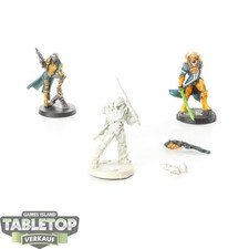 Infinity - 3x Yu Jing Booster Pack Alpha - teilweise bemalt