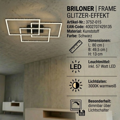 Deckenleuchte briloner frame - briloner,