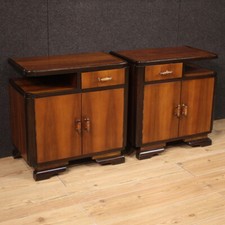Paar nachttische art deco stil - paar,
