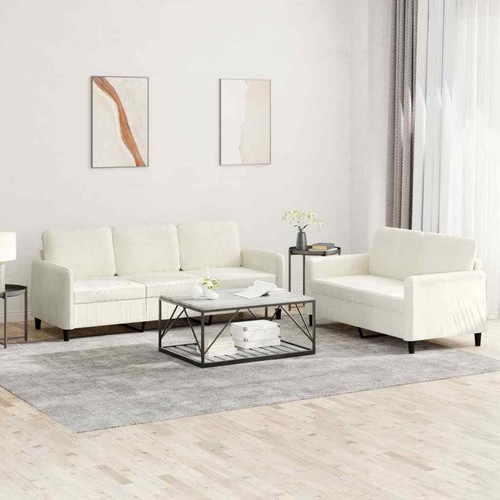 Tlg sofagarnitur samt couch - 3-tlg.,