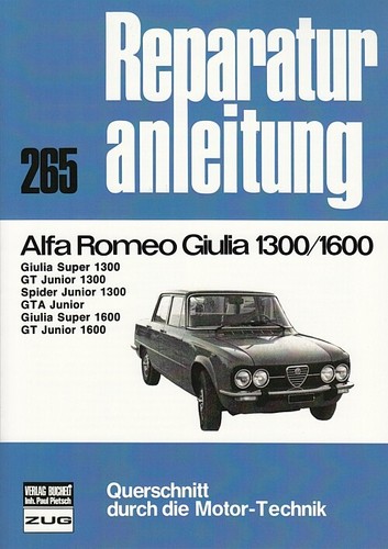Alfa romeo giulia 1300 1600 - alfa, 1300/1600