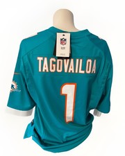NFL MIAMI DOLPHINS TAGOVAILOA NIKE GAME Jersey Trikot On Field L & XL UVP 125€