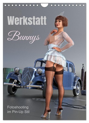 Werkstatt bunnys wandkalender - werkstatt, (wandkalender