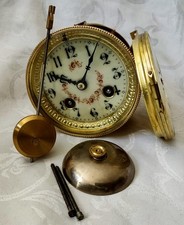 schönes kleines Uhrwerk von Japy Freres für Kaminuhr Pendule