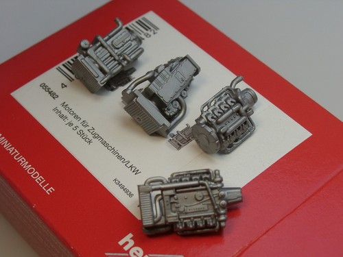 Herpa lkw motoren aus - aus, set