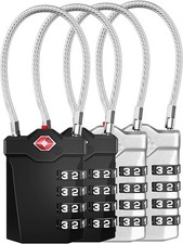 TSA Kofferschlösser 4-stellig