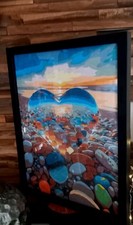 Deko Bild Mit Glas Rahmen