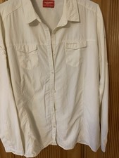 Craghoppers Nosilife Damen Safari-/Outdoorbluse creme Gr. 44