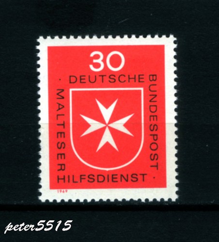 Bund brd 1969 malteser - bund/brd,