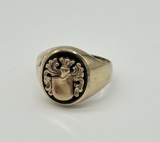 Herrenring mit Wappen aus