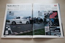 Auto Motor Sport AMS 15/1985 Ford Transit Cosworth mit 590PS in einer Vorstellun