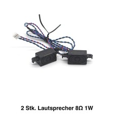 2 STK. LAUTSPRECHER 8Ω 1W MINI SPEAKER 8OHM 14x14x25mm KLEIN