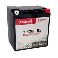 Motorradbatterie YIX30L-BS AGM