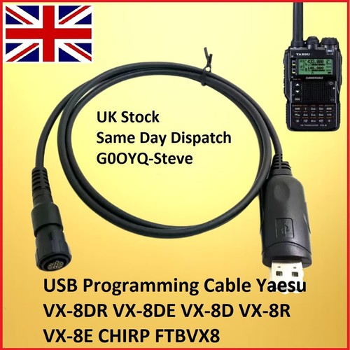 Usb programmkabel yaesu 8dr - usb, vx-8dr