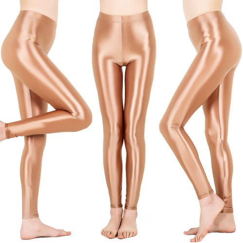 Damen hochglanz leggings - damen,