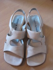 Sandalen ~ 36 ~ sehr weiches Echtes Leder - Made Italia ~ ROBY & PIER ~ Vintage